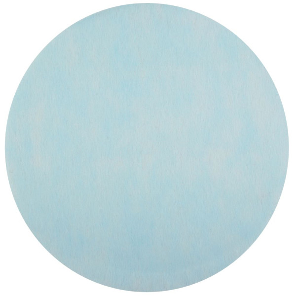 50 manteles individuales azul claro de forro polar de poliéster