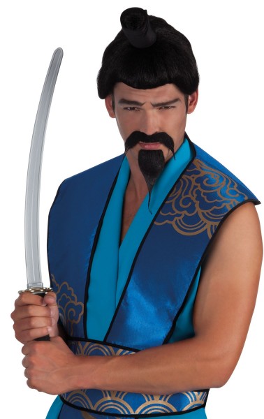 Black samurai beard 2-part 2