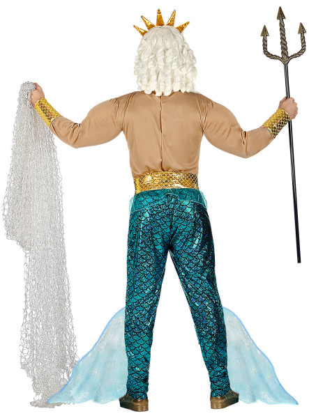 Meeresgott Poseidon Herren Kostüm 4