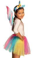 Anteprima: Set costume da fata unicorno per bambina