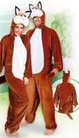 Anteprima: Costume Fox di peluche per donna