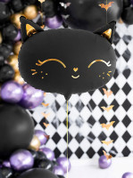 Preview: Foil Balloon Black Cat 48 x 36cm