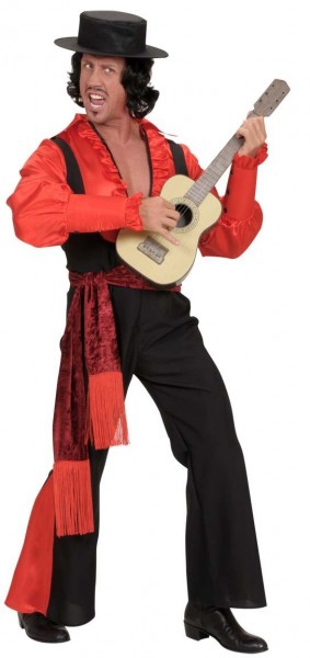 Costume de danseuse de flamenco espagnol