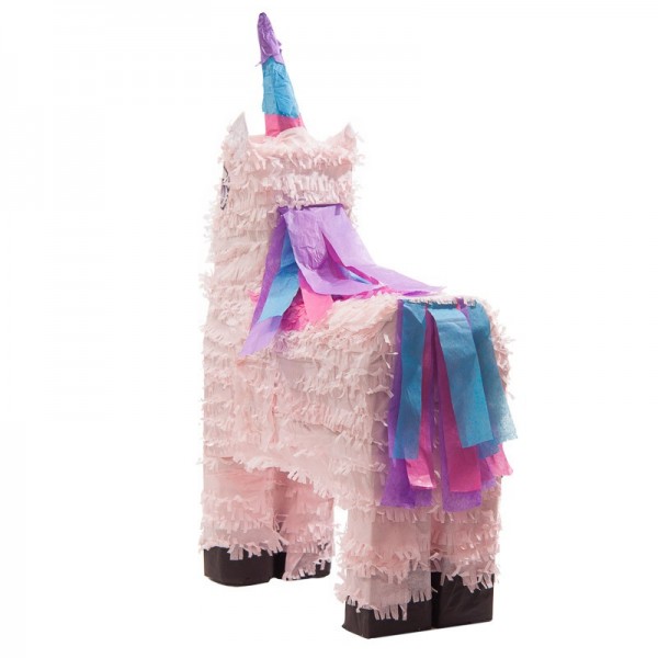 Linda piñata de unicornio Unicorn World 2