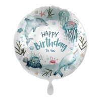 Preview: Foil Balloon Fishy Funny Birthday