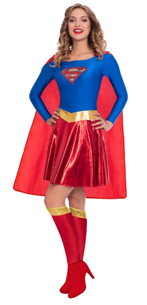 Supergirl licens damer kostume