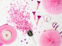 Vista previa: Cañón de confeti partylover rosa