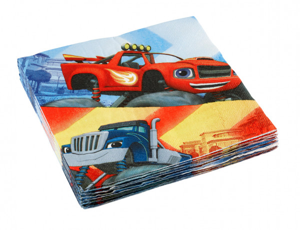 20 Blaze and the Monster Machines napkins