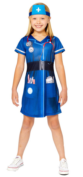 Nurse girl costume recycled