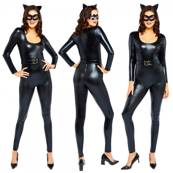 Catwoman dameskostuum 4