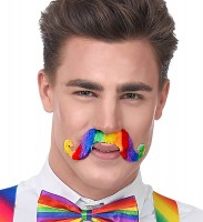 Rainbow Flash mustache