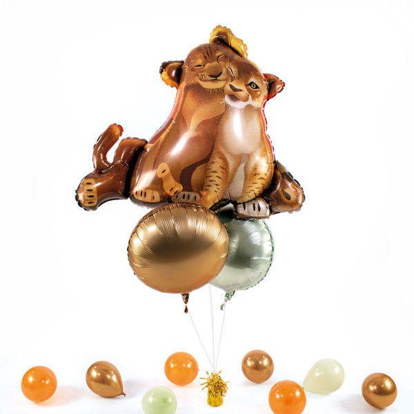 XL Heliumballon in der Box 3-teiliges Set König der Löwen