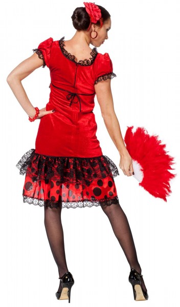 Costume de danseuse de flamenco fougueux 2