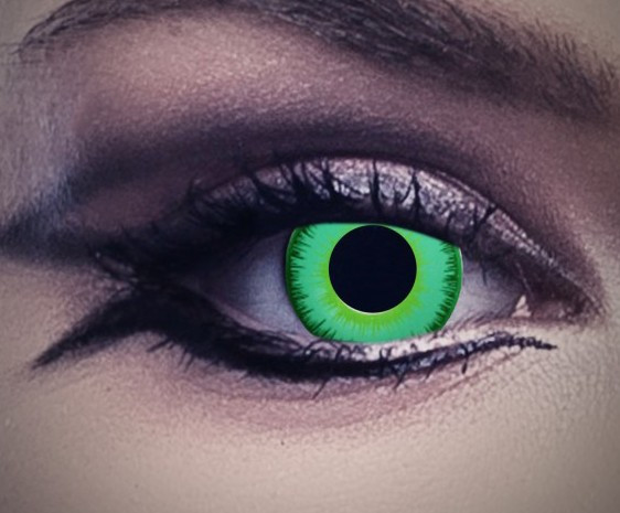 Grüne Jahres Kontaktlinsen 3