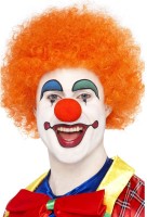 Anteprima: Parrucca afro clown arancione