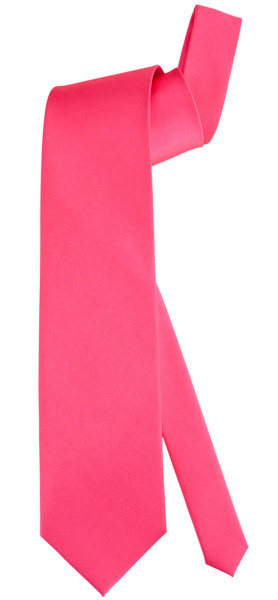 Leuchtende Krawatte in rosa