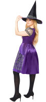 Vista previa: Disfraz de bruja araña violeta para mujer