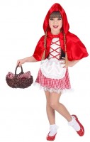 Oversigt: Lille red Riding Hood kostum til børn