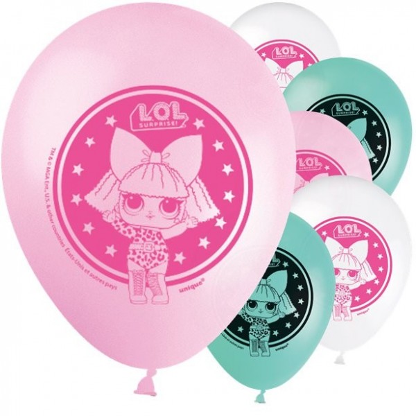 R46F15 3x LOL Mädchen Kinder Surprise Helium Folienballons Party Deko Geschenk