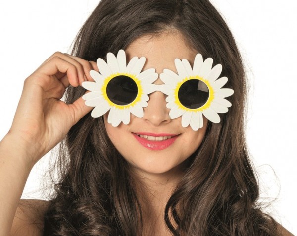 Belle oche fiori occhiali
