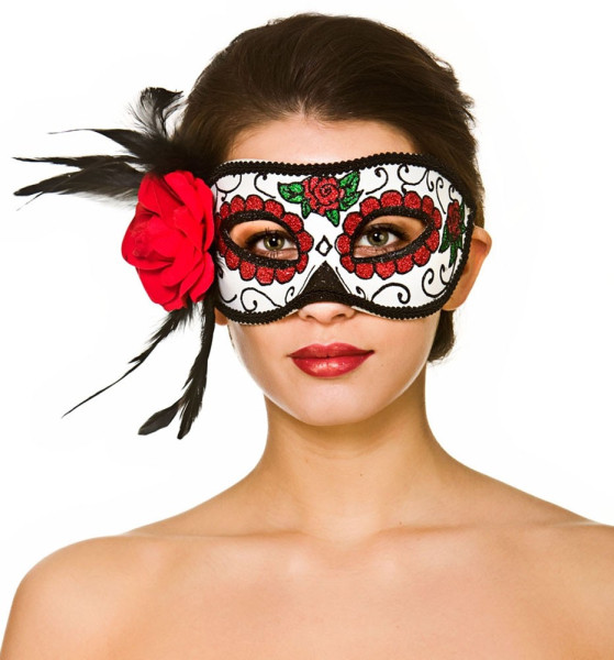 Masque pour les yeux Theresa Day of the Dead
