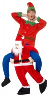 Vorschau: Busy Santa Huckepack Kostüm