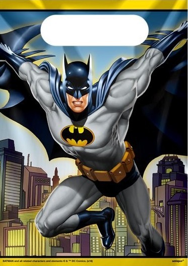 8 bolsas de regalo de Batman Hero