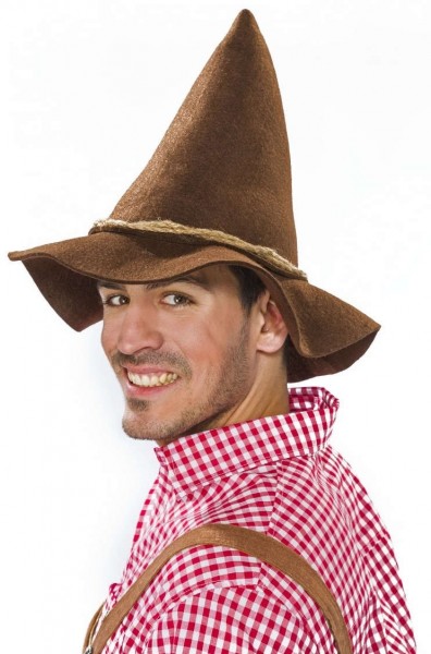 Sombrero Seppl Alpine marrón