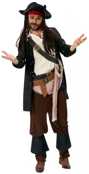 Déguisement capitaine Jack Sparrow deluxe