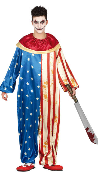 American Horror Clown Kostüm für Kinder 3