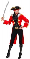 Preview: Pirate captain ladies costume