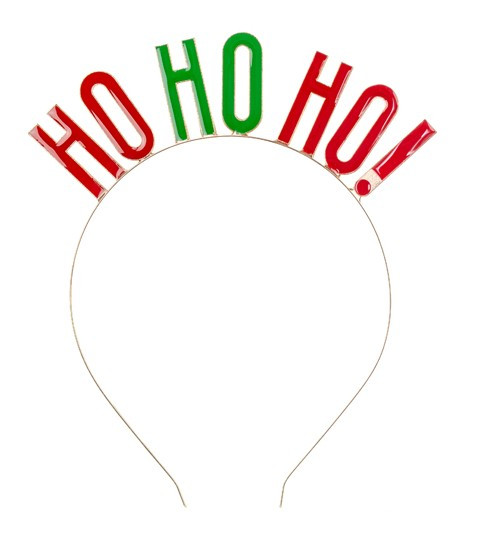 Ho ho ho Christmas hairband