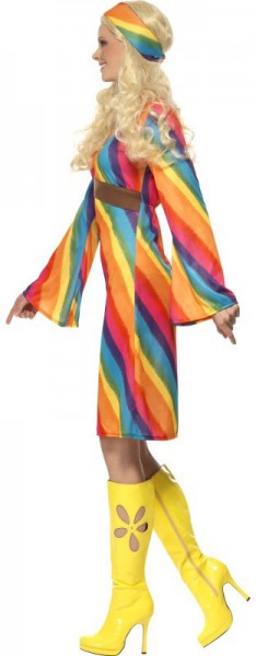 Kleurrijk Melody Hippie-kostuum 3