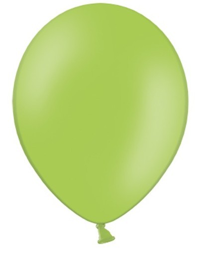 100 ballonger Susi limegrön 12cm