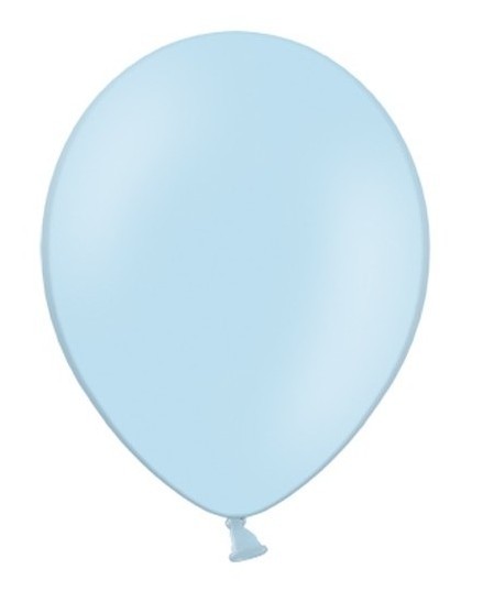 100 Latexballons Himmel-Blau 35cm