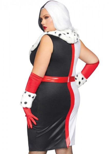 Dalmatian Lady Plussize Ladies Costume 2