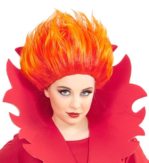 Flame wig for children