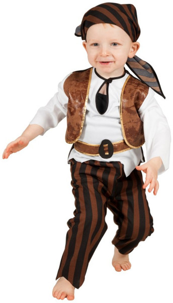 Disfraz de capitán pirata infantil