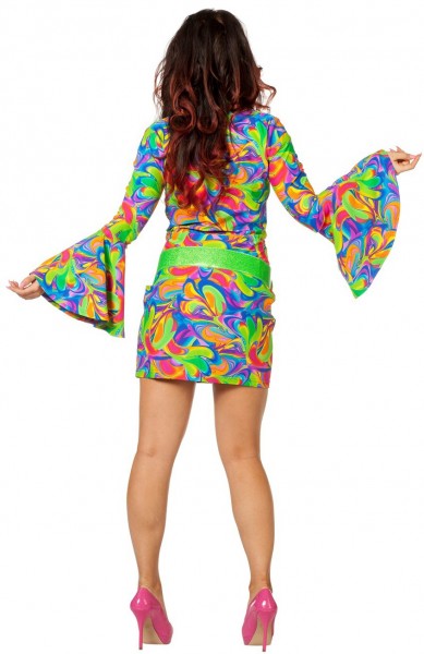 Hannah Hippie kort kjole til kvinder 3