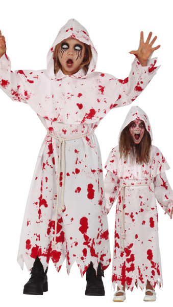 Horror monastery ghost costume for children