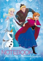 Preview: Homework book with Frozen A5