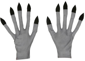 Okropne rękawiczki zombie