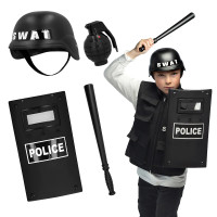 Aperçu: Ensemble Police SWAT 4 pièces