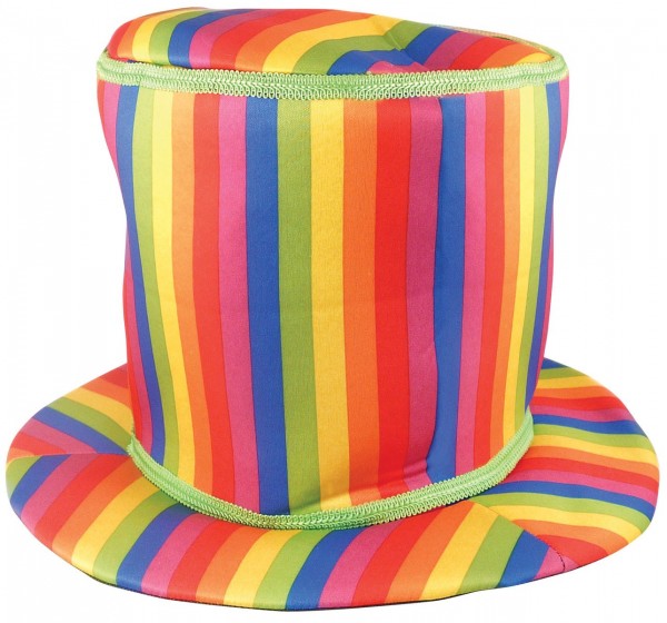 Rainbow color cylinder pattern