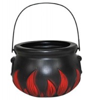 Witch Cauldron Treat Bucket 20cm
