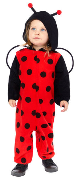 Ladybug overall baby and toddler costume