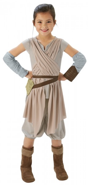 Star Wars Aflevering VII Rey kostuum voor meisjes