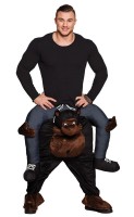 Voorvertoning: Manki aap piggyback kostuum