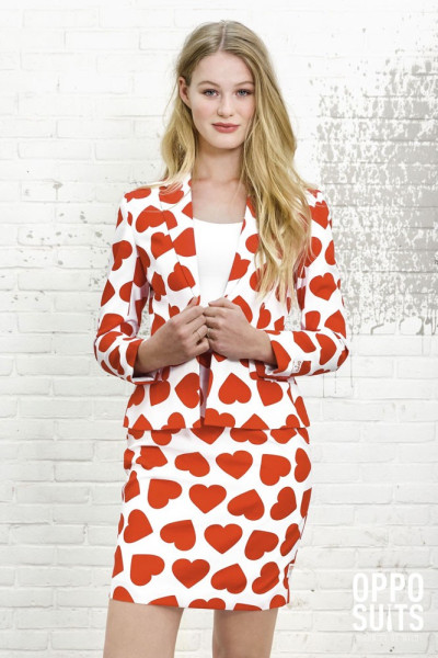 OppoSuits party suit Queen of Hearts