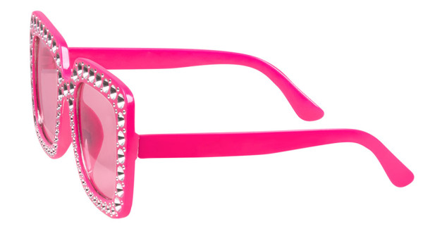 Partybrille Bling Bling pink 4